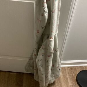 Cat & Jack Gray and Red Raincoat